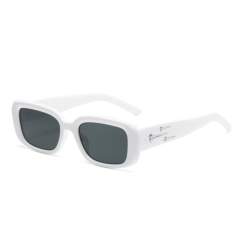 Retro Y2K Style Small Square Sunglasses Women kitten Eye Sun Glasses Fashion Colorful Mirror Goggles Men Punk Sports Eyewear