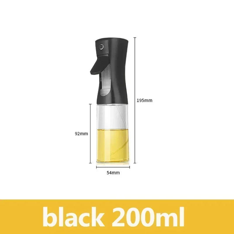 200/300/500ml Oil Spray Bottle Kitchen Baking Olive Oil Dispenser Camping BBQ Baking Salad Vinegar Soy Sauce Sprayer Containers