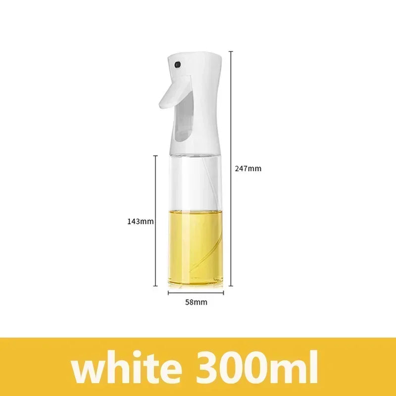 200/300/500ml Oil Spray Bottle Kitchen Baking Olive Oil Dispenser Camping BBQ Baking Salad Vinegar Soy Sauce Sprayer Containers