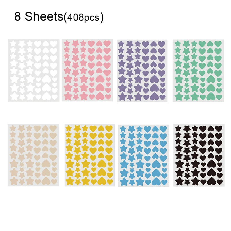 7/10/14Pcs Colorful Star Acne Patch Improve Women Skin Hydrocolloid Acne Tool Invisible Acne Cover Pimple Patch Skin Care Tools