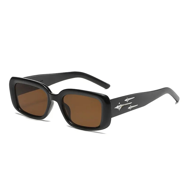 Retro Y2K Style Small Square Sunglasses Women kitten Eye Sun Glasses Fashion Colorful Mirror Goggles Men Punk Sports Eyewear