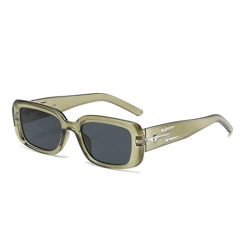 Retro Y2K Style Small Square Sunglasses Women kitten Eye Sun Glasses Fashion Colorful Mirror Goggles Men Punk Sports Eyewear