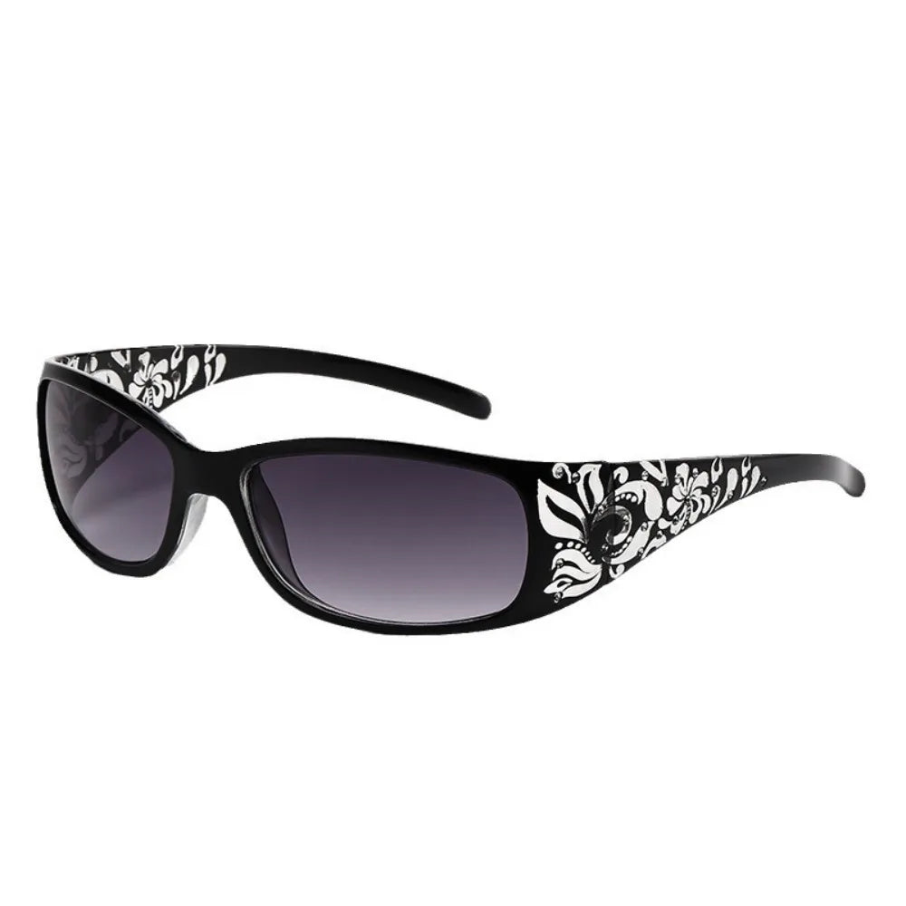 Fashion PC Rhinestones Sunglasses Y2K Korean Styles Cat Eye Sun Glasses UV400 Sport Sunglasses Shades Eyewear Daily