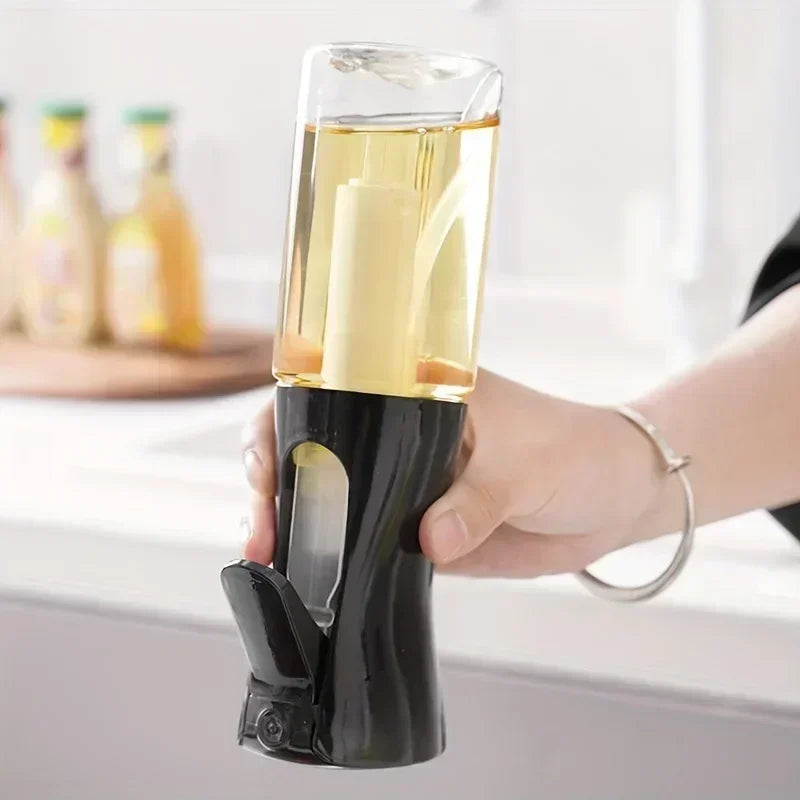 200/300/500ml Oil Spray Bottle Kitchen Baking Olive Oil Dispenser Camping BBQ Baking Salad Vinegar Soy Sauce Sprayer Containers