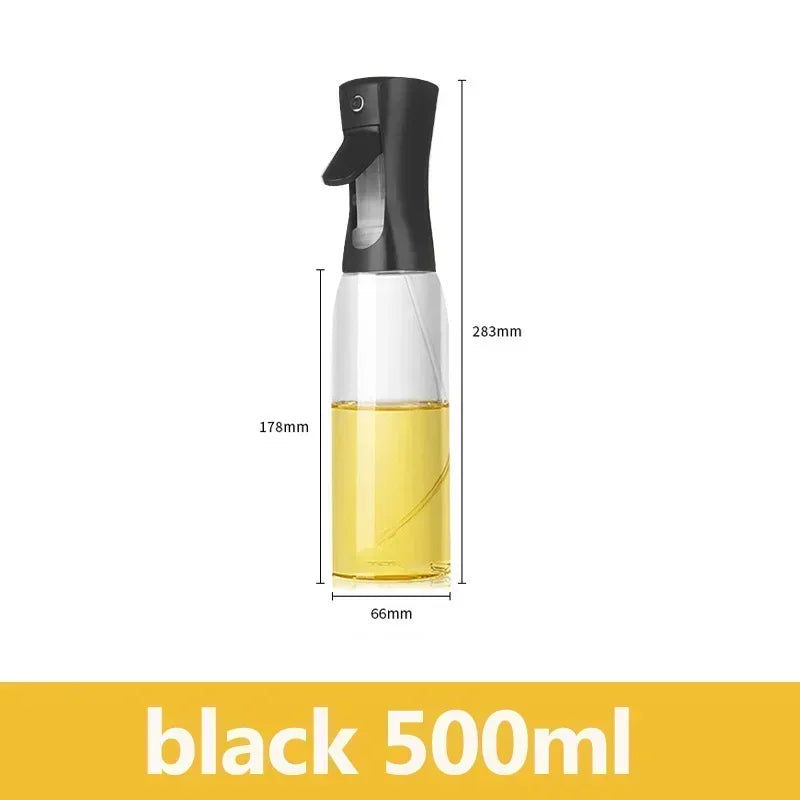 200/300/500ml Oil Spray Bottle Kitchen Baking Olive Oil Dispenser Camping BBQ Baking Salad Vinegar Soy Sauce Sprayer Containers