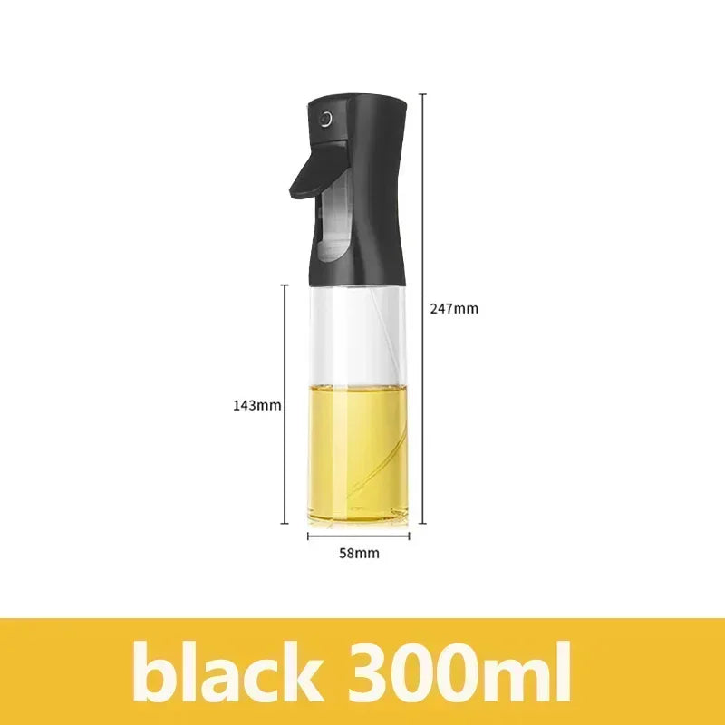 200/300/500ml Oil Spray Bottle Kitchen Baking Olive Oil Dispenser Camping BBQ Baking Salad Vinegar Soy Sauce Sprayer Containers