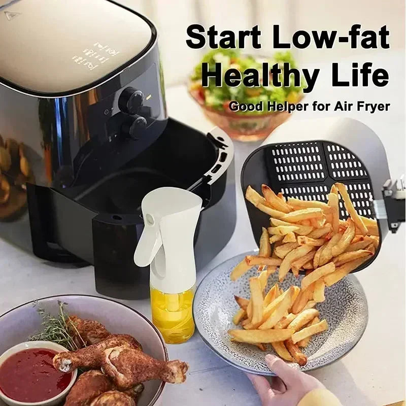 200/300/500ml Oil Spray Bottle Kitchen Baking Olive Oil Dispenser Camping BBQ Baking Salad Vinegar Soy Sauce Sprayer Containers