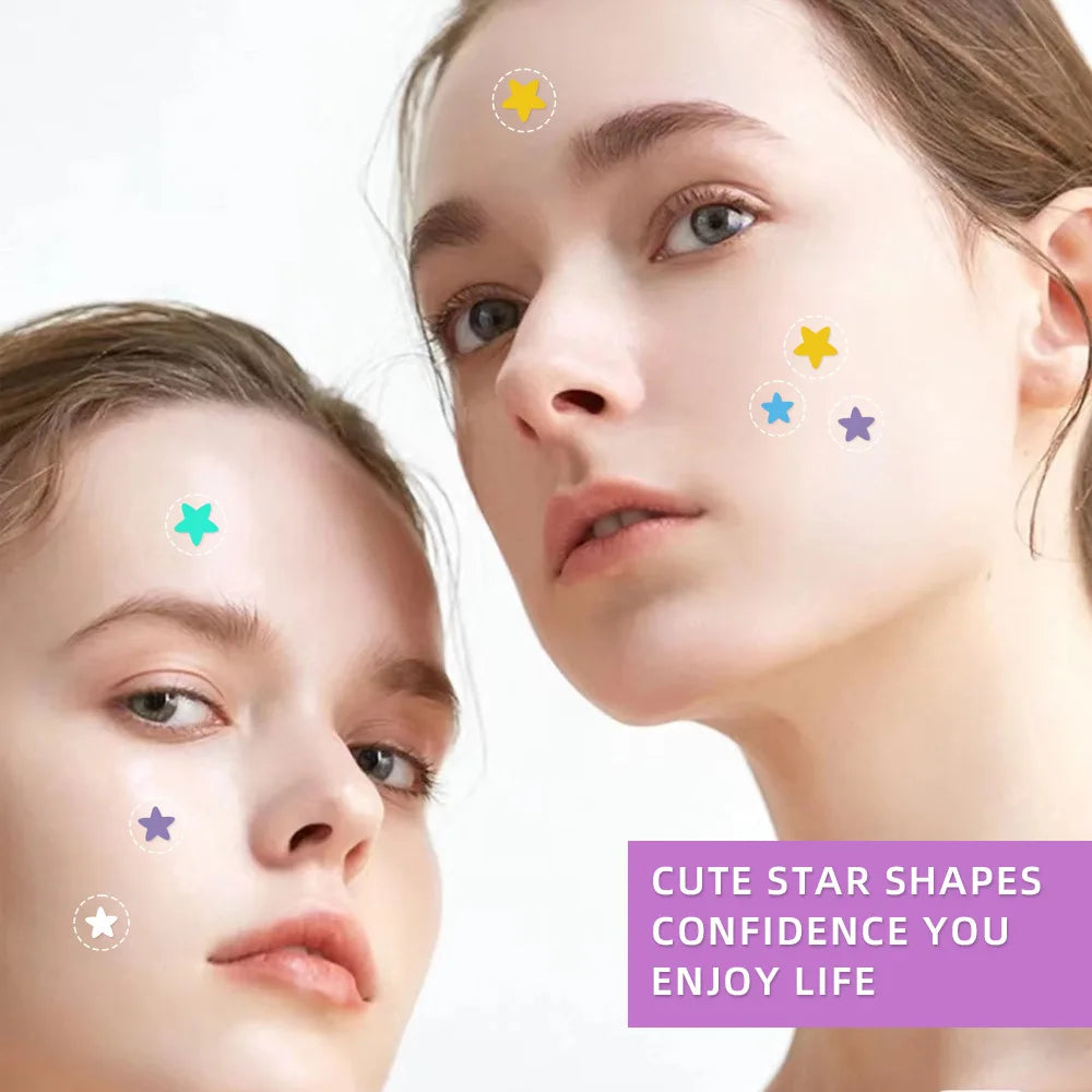 7/10/14Pcs Colorful Star Acne Patch Improve Women Skin Hydrocolloid Acne Tool Invisible Acne Cover Pimple Patch Skin Care Tools